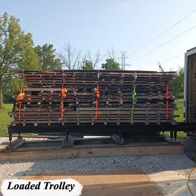 Full load of Vacuum Kiln Dried Wood